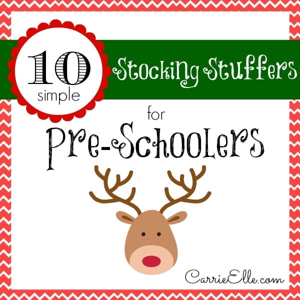 Stocking Stuffers for Pre-Schoolers