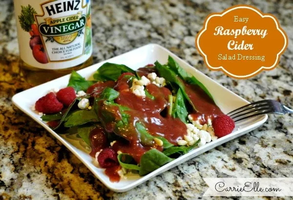 easy raspberry salad dressing