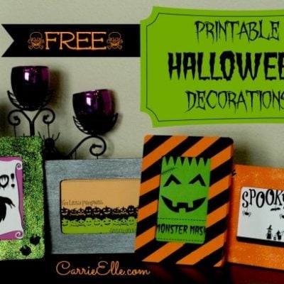 Free Halloween Printables (Spoooooooky!)