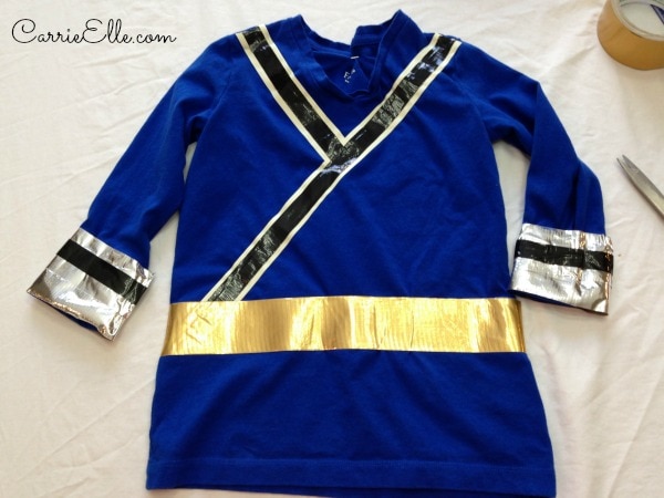 DIY Power Rangers Costume - Carrie Elle