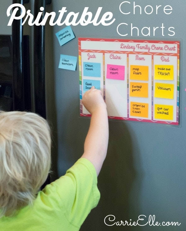 Free Printable Chore Charts