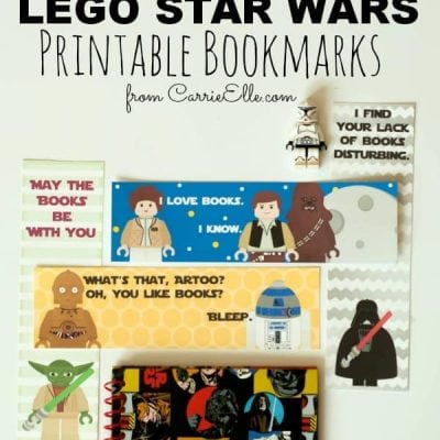 Lego Star Wars Printable Bookmarks