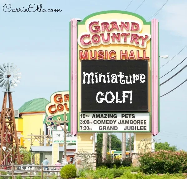 Grand Country Inn Mini Golf