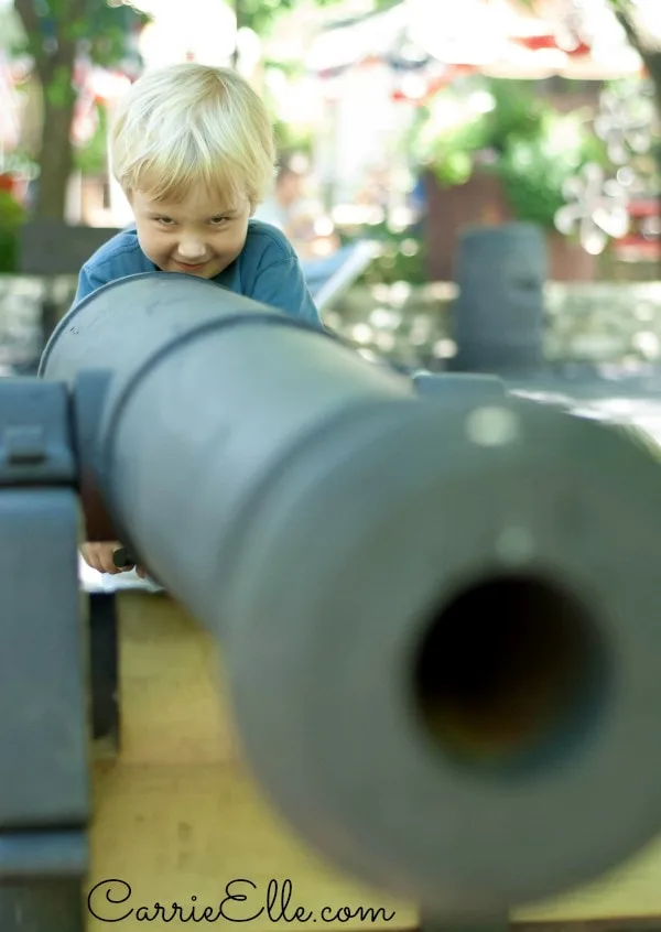 Silver Dollar City Cannon