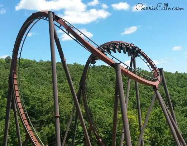 Silver Dollar City Roller Coaster