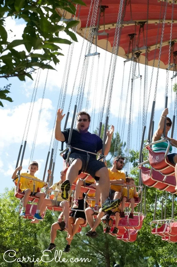 Swings at Silver Dollar City