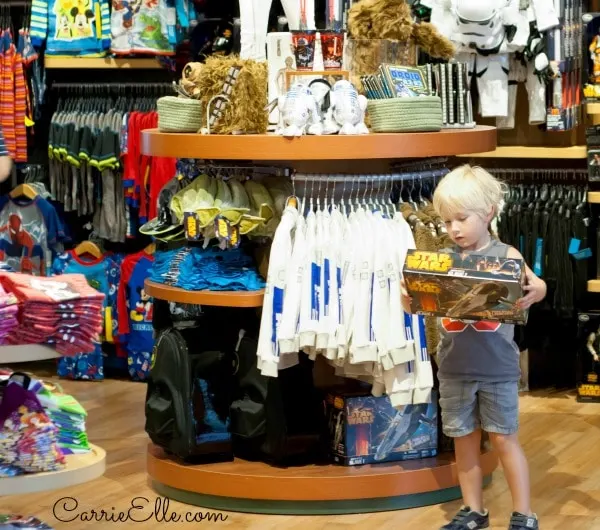 Disney Store Star Wars toys