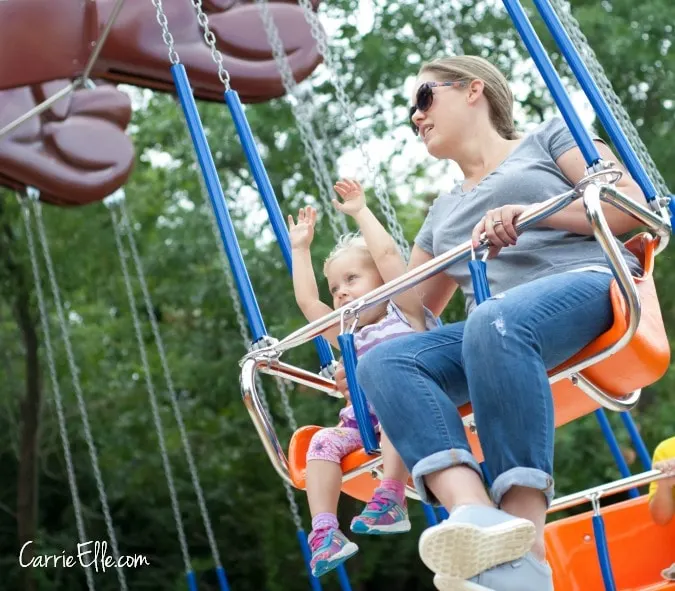 Six Flags Swings for Kids