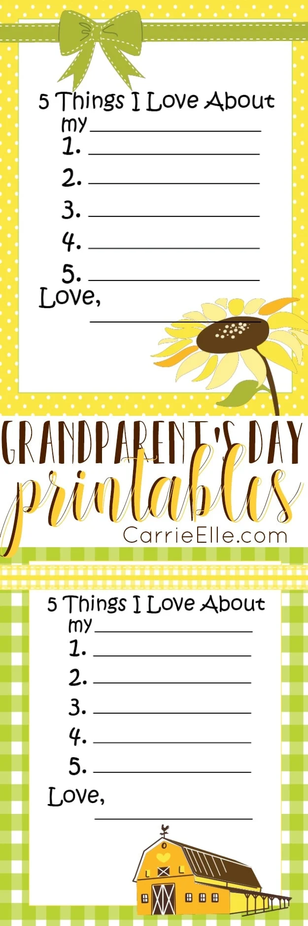 Grandparents Day Printables