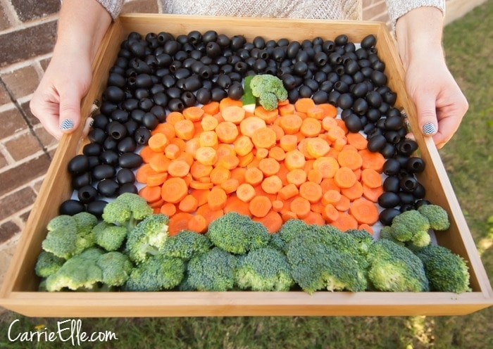 California Olives Creative Veggie Tray