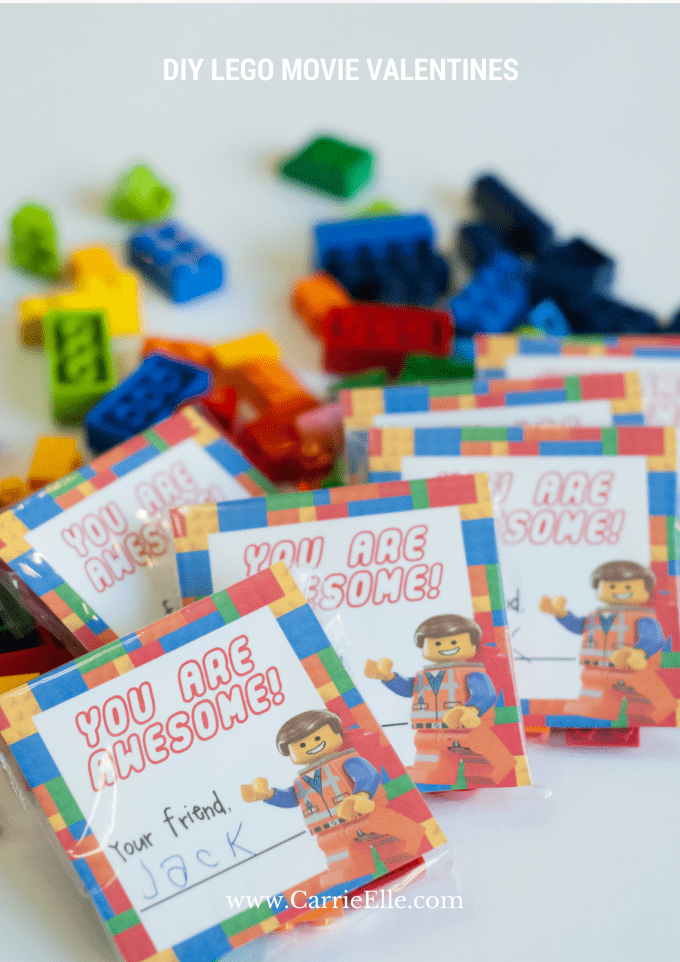 DIY LEGO Movie Valentines