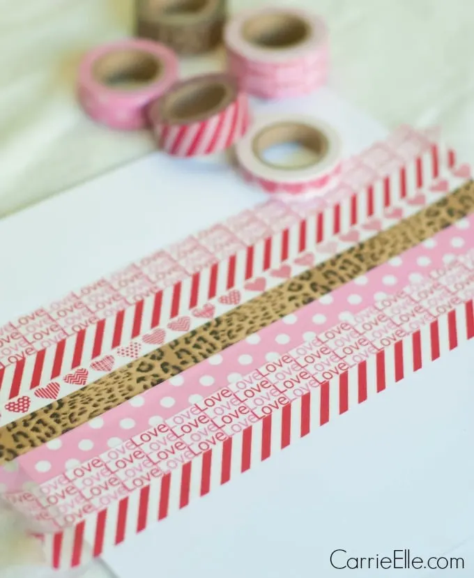 DIY Washi Tape Paper Mache Letters Cafe Sign - Sarah Hearts