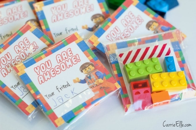 Printable LEGO Valentines