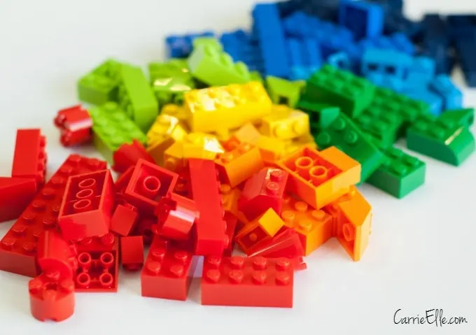 Rainbow Legos