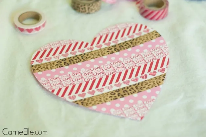 Washi Heart Craft