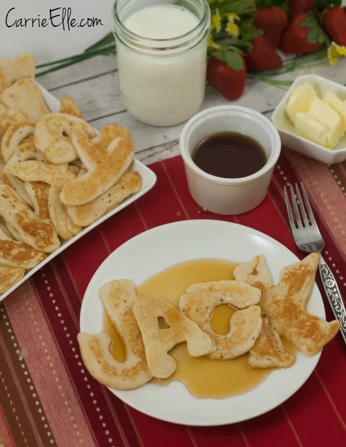 Letter Pancakes