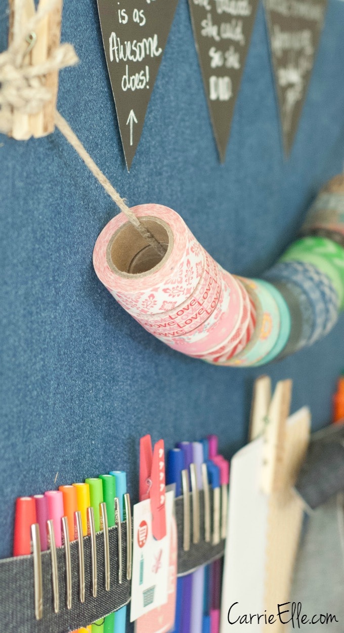 9 Creative Washi Tape Storage Ideas