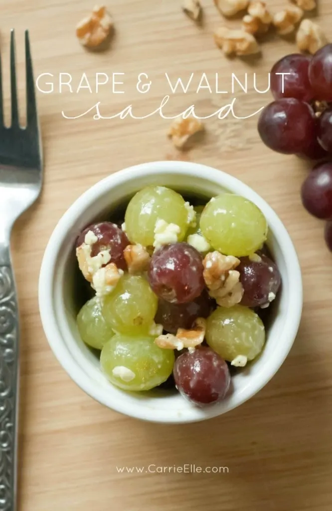 Grape and Walnut Salad