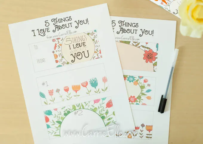 Mother's Day Printable Pages