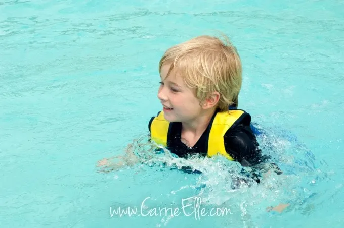 Playing in Pool