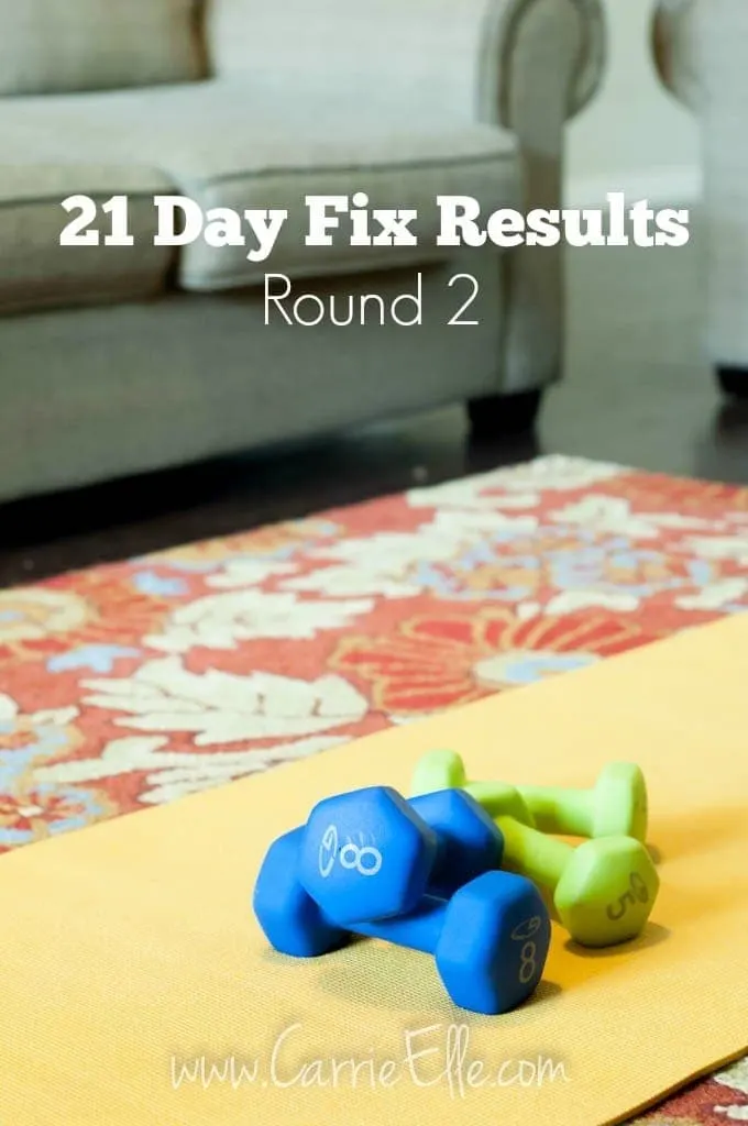 21 Day Fix Results Round 2