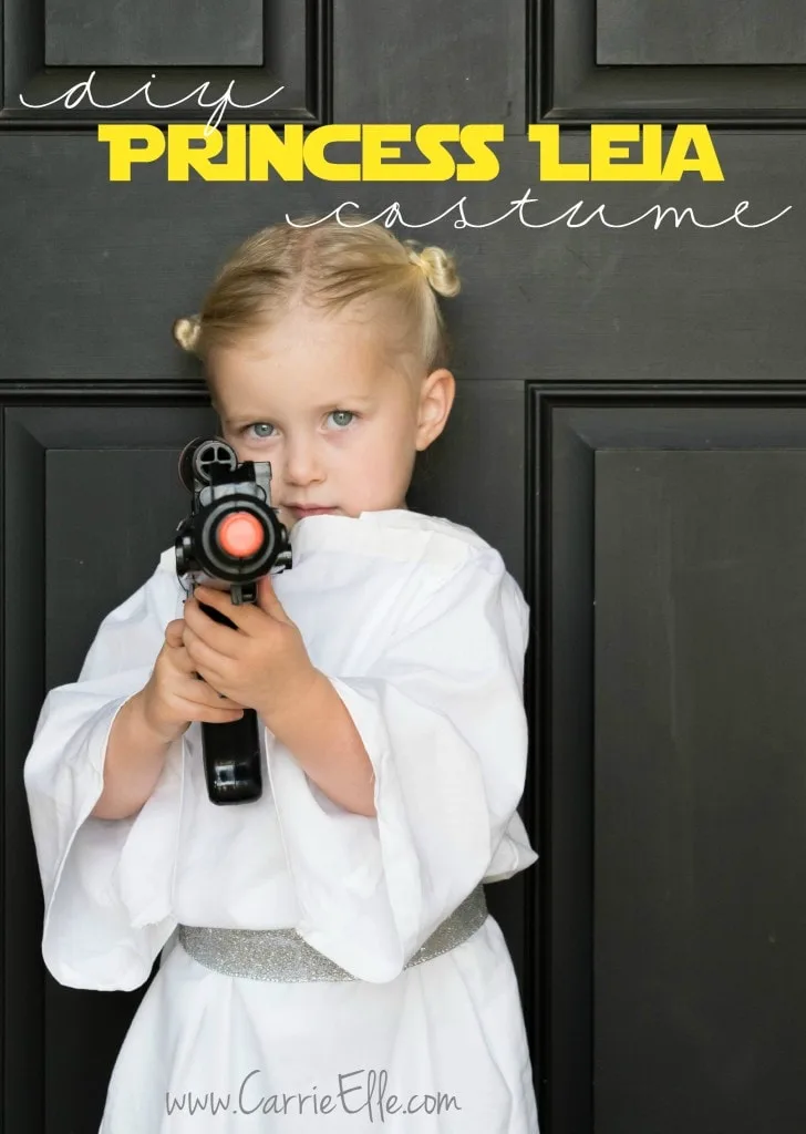 No-Sew DIY Princess Leia Costume