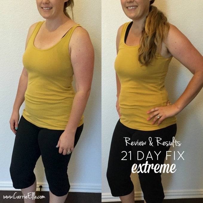 21 Day Fix Extreme Results