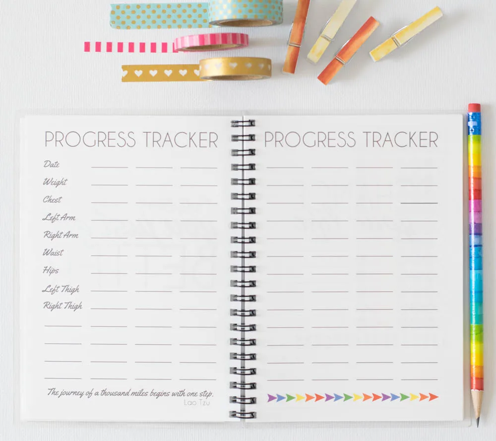 Wellness Journals for 21 Day FIx