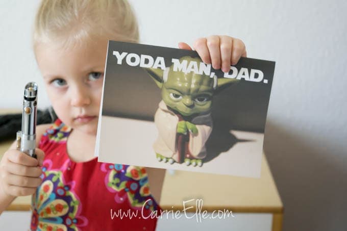 Yoda Father's Day Card