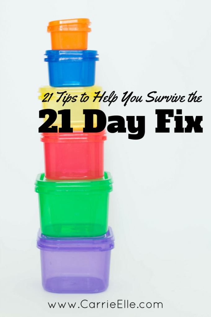 21 Day Fix Container Sizes - Carrie Elle