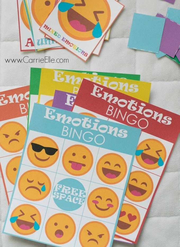 Emotions Bingo