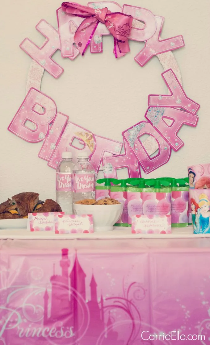 Princess Party Tablescape