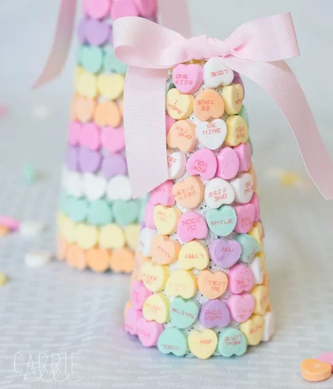 Easy DIY Candy Heart Craft