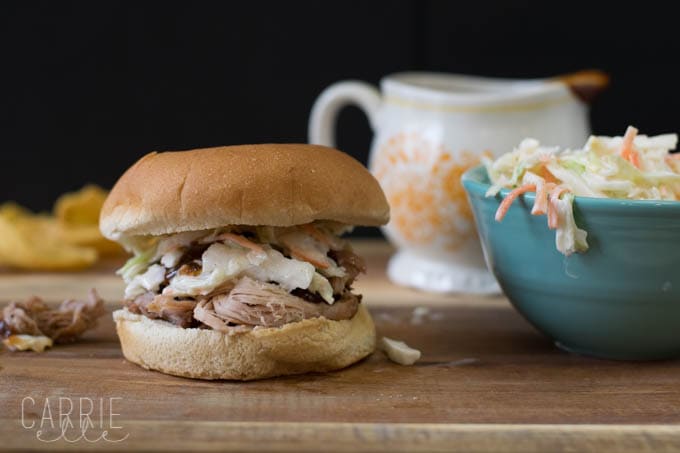 Crock Pot Root Beer Pulled Pork Sandwiches