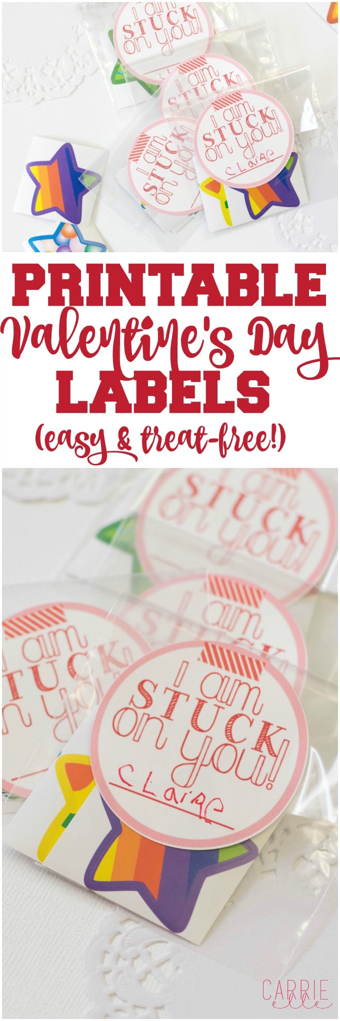 Printable Valentine's Day Labels