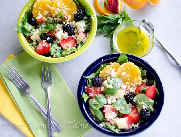 Spinach Quinoa Salad