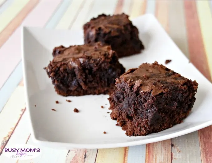 Gooey Chocolate Brownies / by BusyMomsHelper.com for CarrieElle.com