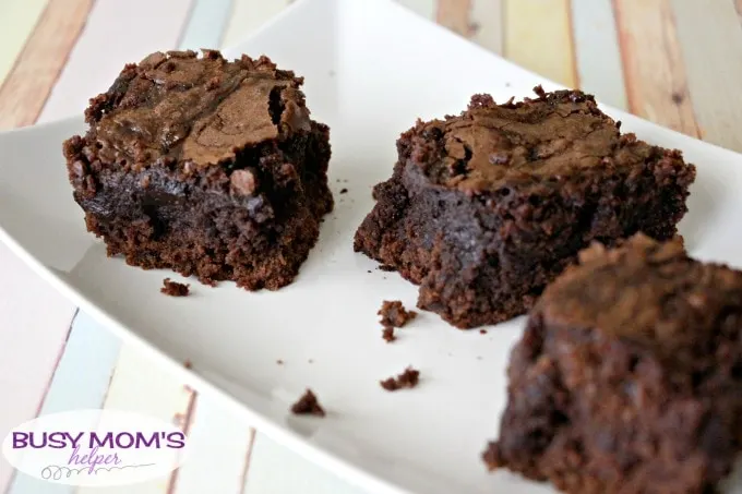 Gooey Chocolate Brownies / by BusyMomsHelper.com for CarrieElle.com