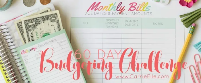 60 Day Budgeting Challenge