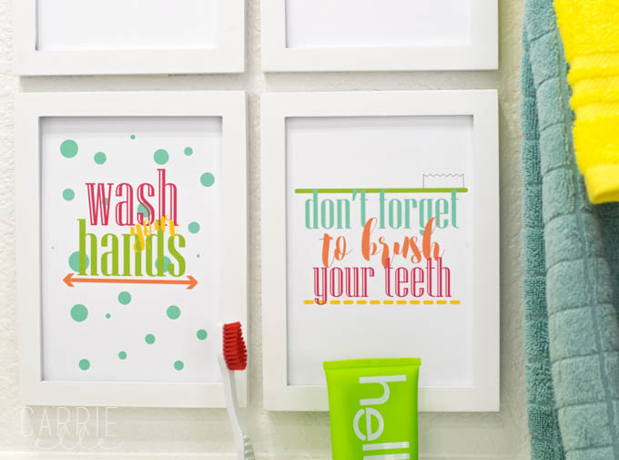 Free Bathroom Printables