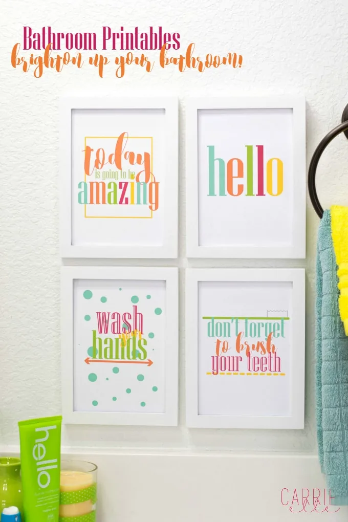 Free Bathroom Printable