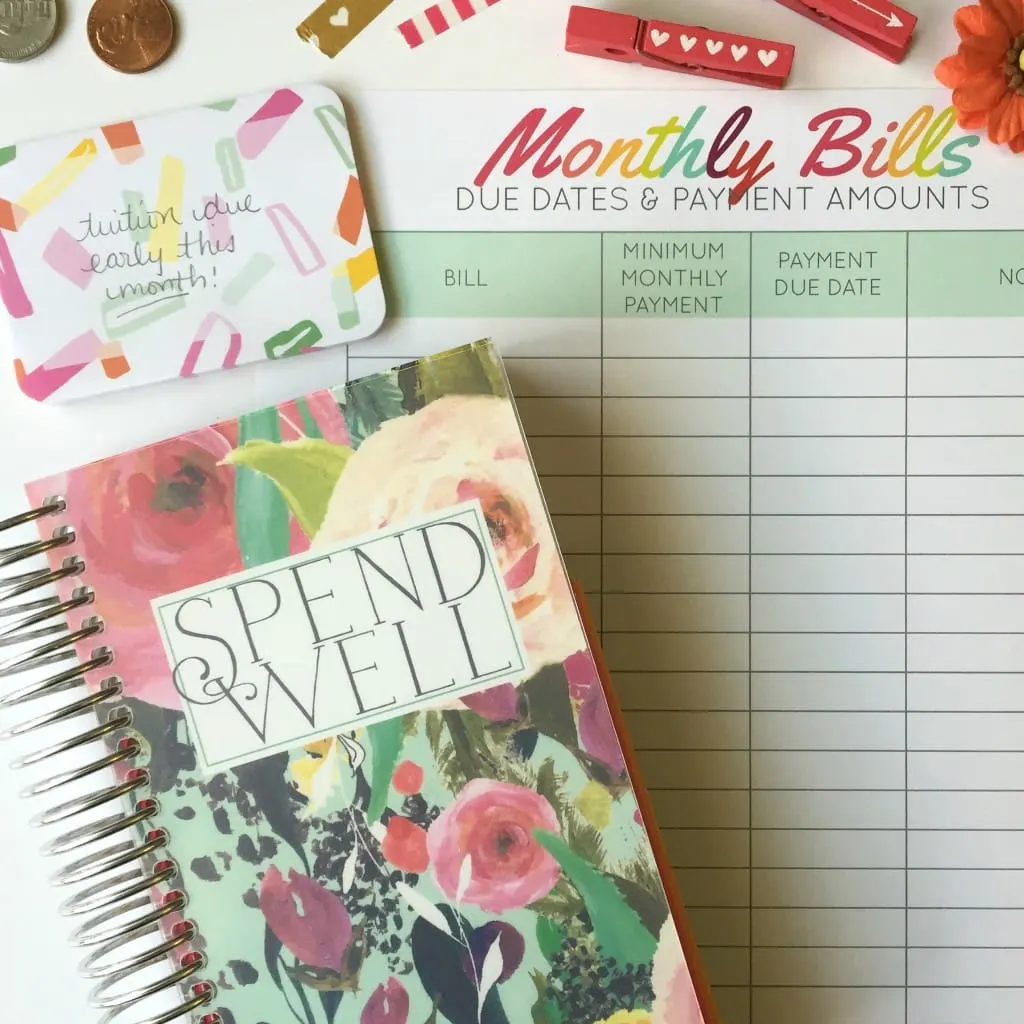 Spend Well Budgeting System