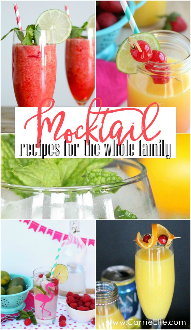 Mocktail Recipes Carrie Elle