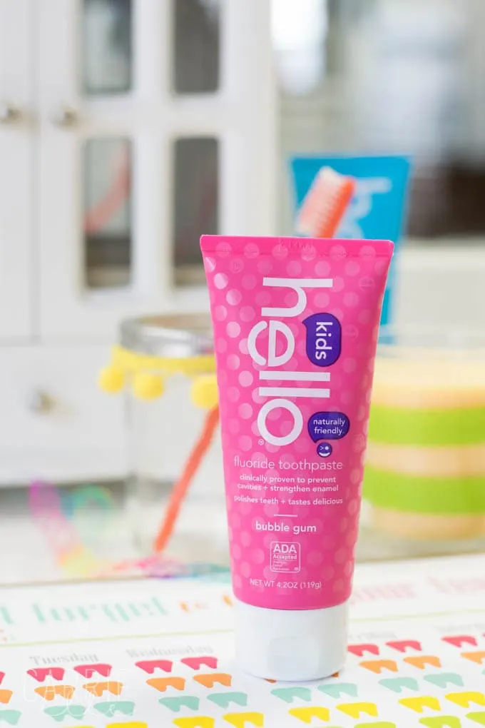Toothbrushing Printable for Kids