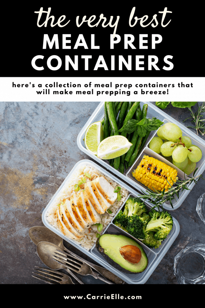 Meal Prep Containers CarrieElle.com