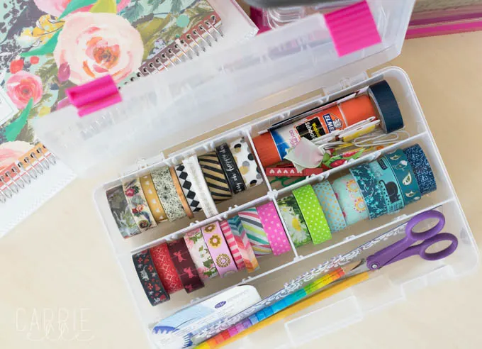 Washi Tape Planner Ideas - Carrie Elle