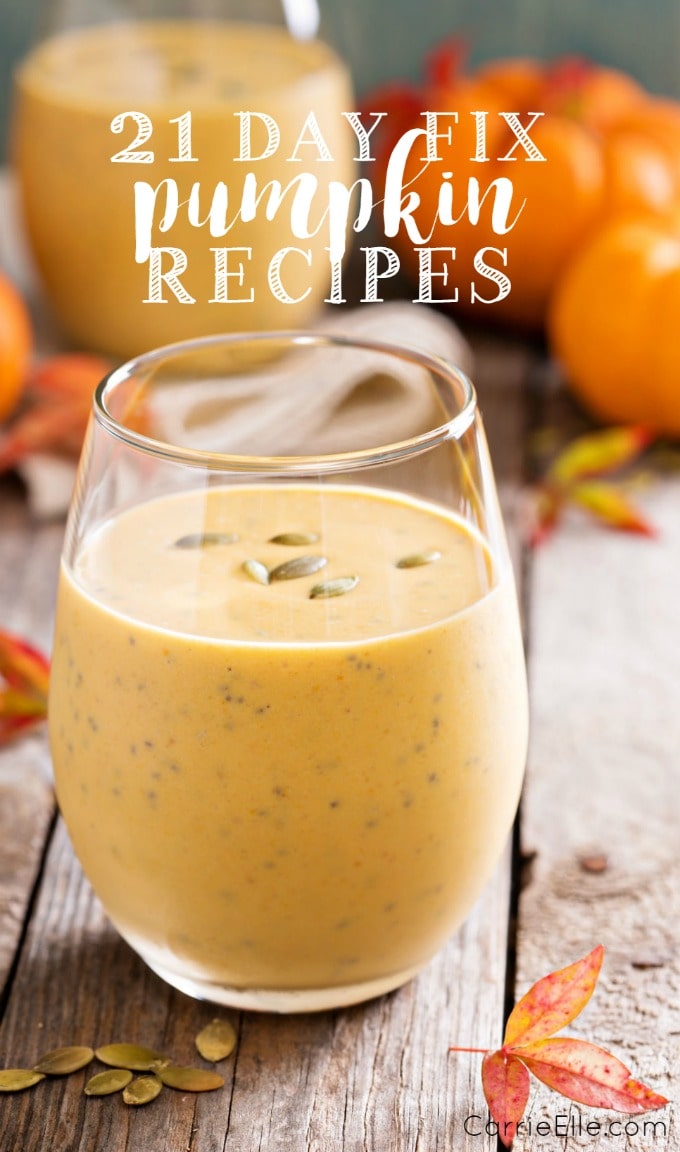 21 Day Fix Pumpkin