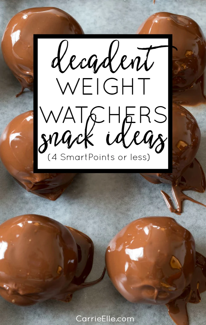 Weight Watchers Snack Ideas with SmartPoints