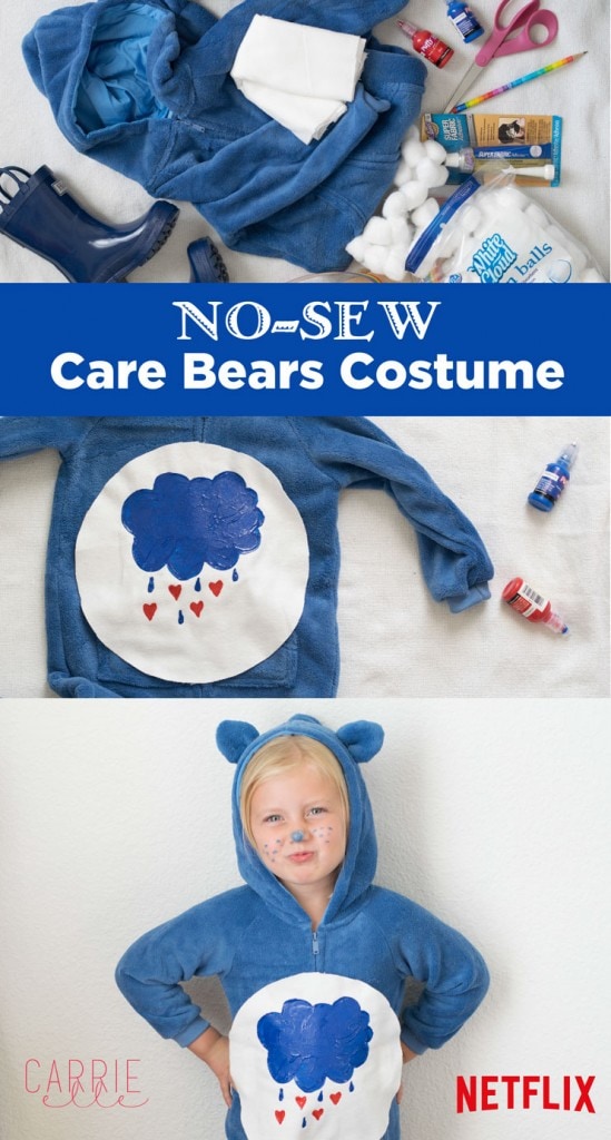 Easy No-Sew Care Bear Costume