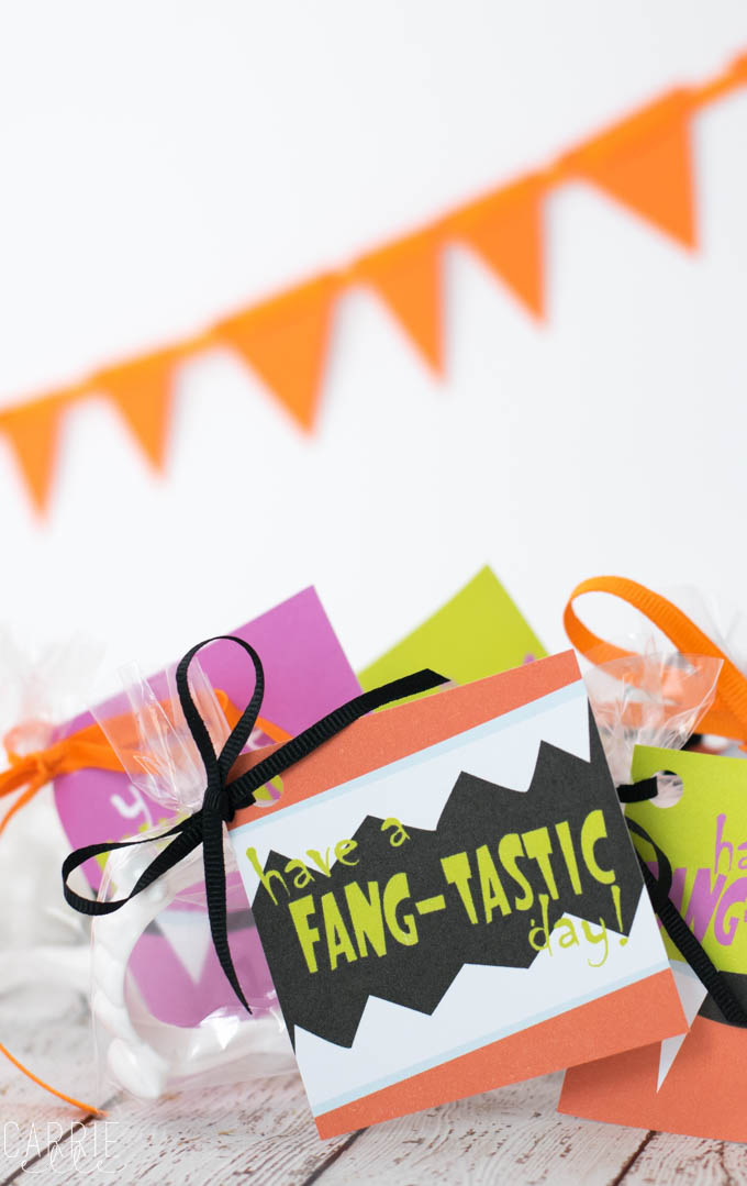 Halloween Treat Bag Printables &amp; Candy-Free Goody Bags - Carrie Elle